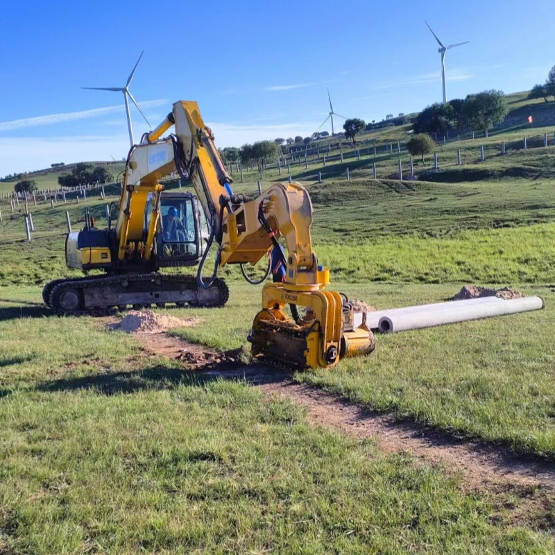 Excavator Mounted Hydraulic Pile Driver